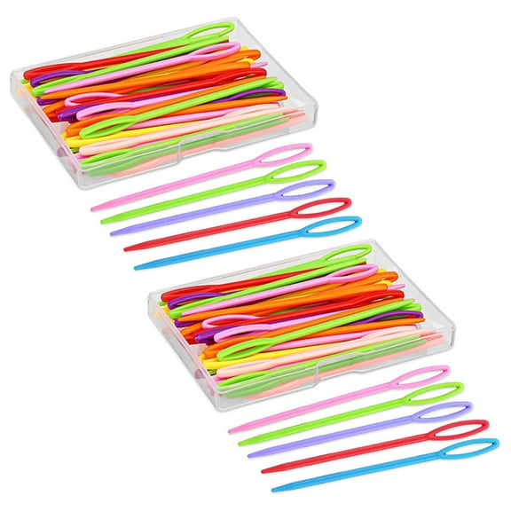 WEAVILUX 2Boxes Assorted Color Sewing Supplies For Children In Handmade Projects