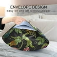 thumbnail image 5 of GZHJMY Embroidery Chinese Dragon Satin Pillowcase for Hair and Skin Silk Pillowcase, King Size(20x40 inches) - Slip Cooling Satin Pillow Covers with Envelope Closure, 5 of 7