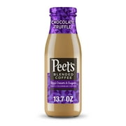 Peet's Chocolate Truffle, Blended Iced Coffee Drink, 13.7 fl oz, Glass Bottle