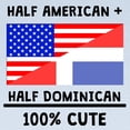 thumbnail image 2 of CafePress - Half Dominican 100% Cute Long Sleeve T Shirt - Long Sleeve Infant T-Shirt, 2 of 2