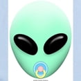 thumbnail image 2 of CafePress - Baby Alien Infant Bodysuit - Baby Light Bodysuit, Size Newborn - 24 Months, 2 of 4