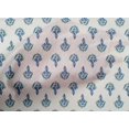 thumbnail image 4 of oneOone Cotton Cambric Fabric Floral Block Printed Craft Fabric BTY 56 Inch Wide, 4 of 4