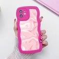 thumbnail image 3 of Funda Love Heart Curly Wave para iPhone 15 Fundas iPhone 11 12 13 14 16 Pro Max 7 8 Plus SE X XR XS Funda suave a prueba de golpes, 3 of 5