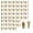 C6*14MM 50 expansion tubes + 50 screws, variant on Short Expansion Anchor Screws Kit – Concrete Stone Tile Cabinet Hinge Screws,Zinc Plated Wall Anchors for Heavy Duty Mounting, Drywall Brick Marble Fasteners