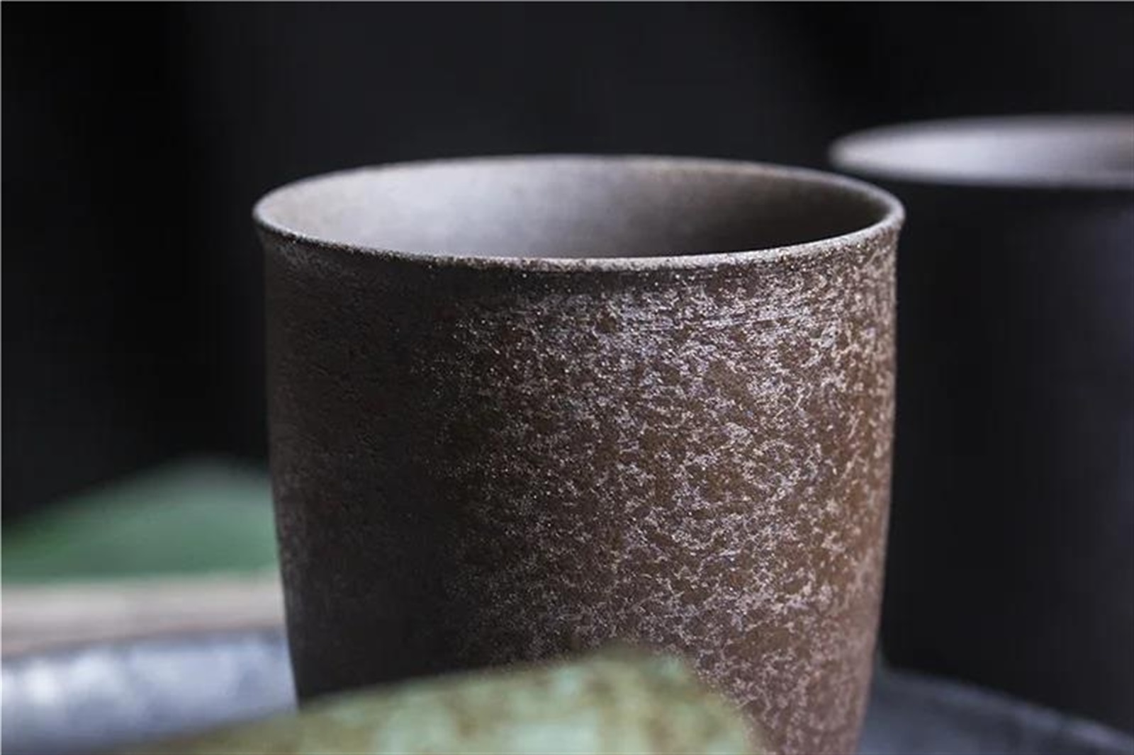 Kung Fu Tea Set Master Cup Large Retro Ceramic Tea Cup Coarse Pottery Coffee Mug Espresso Coffee Cup