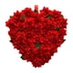thumbnail image 1 of Corona de corazón de amor Macarena San Valentín Decoración para puerta de entrada 38 cm, 1 of 8