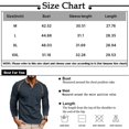 DEJUPE Long Sleeve Shirt for Men Loose Fit Round Neck Color Matching