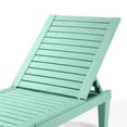 thumbnail image 2 of Hearth and Harbor Set of 4 Chaise Outdoor Lounge Chairs for Pool Chairs or Patio Furniture, Sage Green, 2 of 6