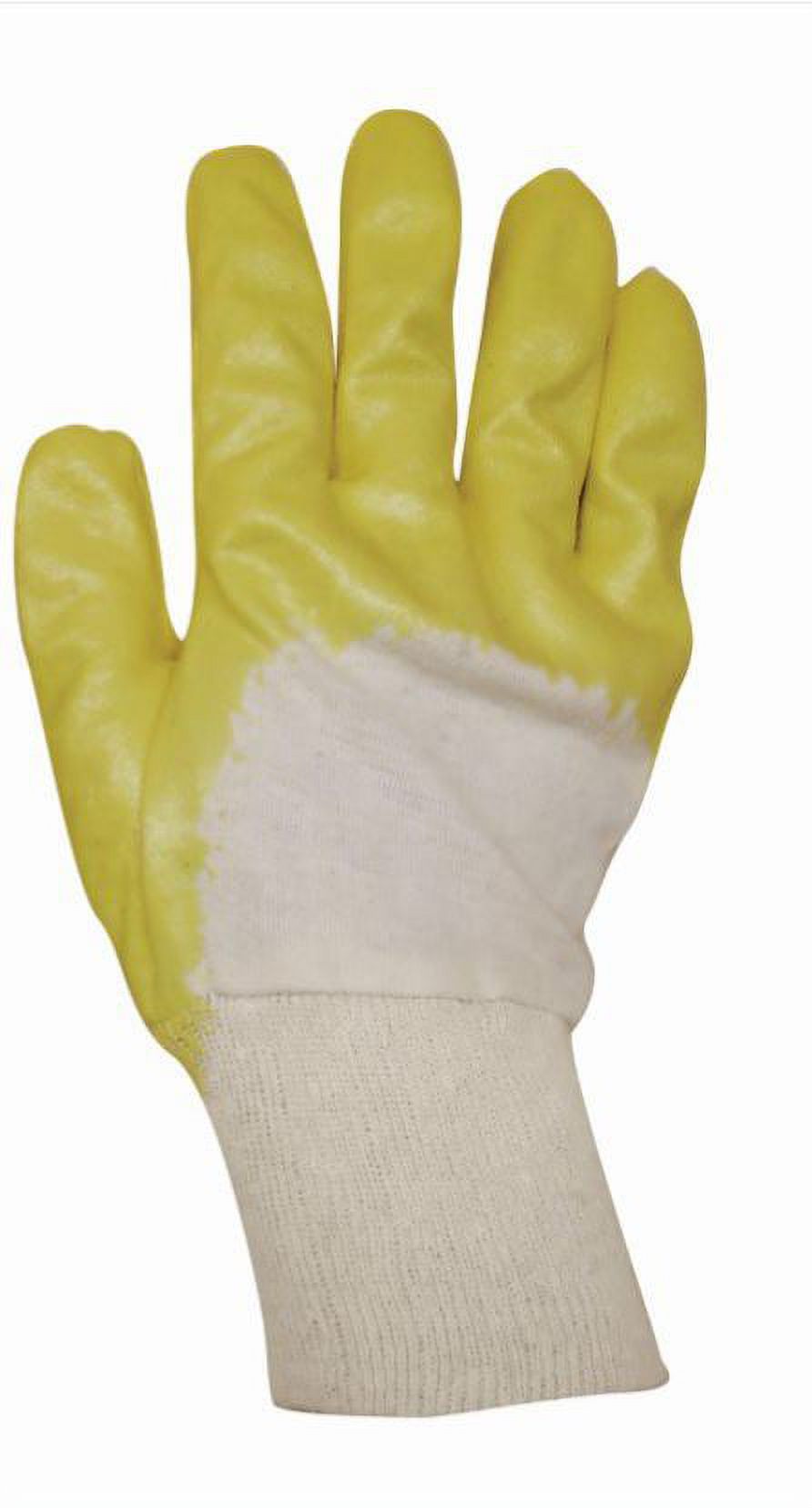 Surtek Medium Cotton Gloves With Nitrile Coating
