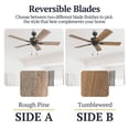 thumbnail image 4 of Prominence Home 52” Bronze Ceiling Fan with Remote Control and Reversible Motor, 4 of 17