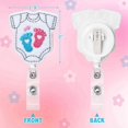 thumbnail image 2 of 6 Pcs Labor and Delivery Nurse Felt Badge Reels NICU Nurse Retractable Cute Badge Holder with Alligator Clip, 2 of 6