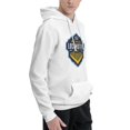 thumbnail image 3 of El Paso Locomotive Fc Men Fleece Hoodie Casual Pullover Sweatshirt With Kangaroo Pocket, 3 of 6