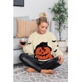 thumbnail image 4 of KimSoong Women Halloween Sweatshirt Black Cat Pumpkin Graphic Pullover Crew Neck Long Sleeve Sweatshirt, 4 of 5