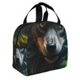 thumbnail image 2 of Easygdp Realistic Style Colorful Wolf A Bolsa Térmica Premium - Tela Oxford Impermeable, Gran Capacidad, Bolsillo Frontal, Unisex para Trabajo, Escuela, Actividades al Aire Libre y Picnics, 2 of 8