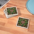 thumbnail image 3 of CafePress - Christmas Holly Celtic Knot - Tile Coaster, Drink Coaster Set of 4, 3 of 4
