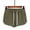 Green, variant on HUPOM Shorts For Women Casual Summer Shorts Womens Shorts High Short Dance Gray S
