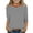 Black, variant on Plus Size Tops for Women,Womens Tops under $5,Children's Solid Color 3/4 Sleeve Round Neck Tops/shirt Purple 5 Years