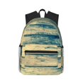 thumbnail image 1 of Disketp Retro Wooden Mochila Ligera Clásica con Múltiples Bolsillos, Mochila Casual para Hombre y Mujer, Ideal para Escuela, Trabajo y Viajes, 1 of 6