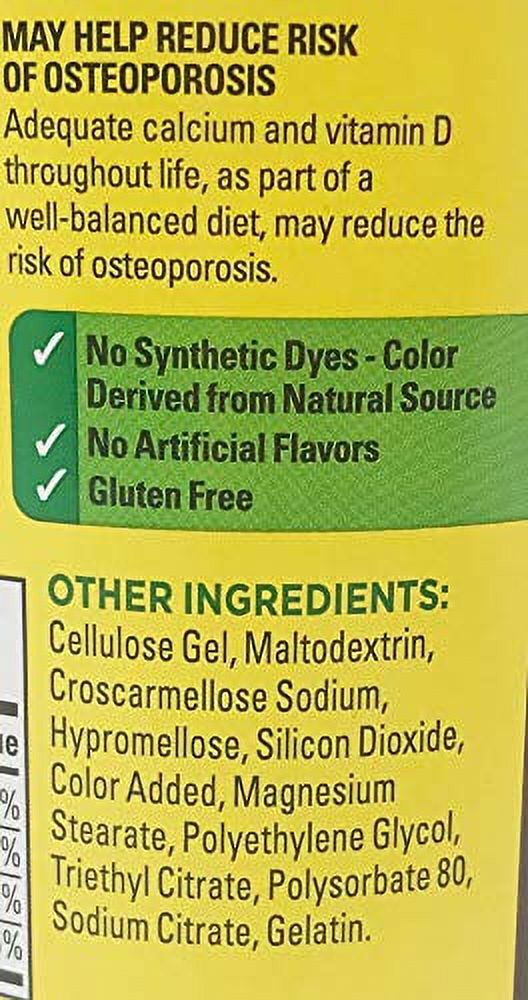 Nature Made Calcium Magnesium Zinc Tablets with Vitamin D, 300 Count (Pack of 2)