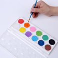 thumbnail image 4 of KLKCMS Watercolor Paint Set Painting Paint Pan Brushes Blue, 4 of 9