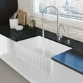 thumbnail image 2 of Vigo All-in-One 36" Matte Stone Farmhouse Kitchen Sink and Dresden Stainless-Steel Faucet Set, 2 of 6