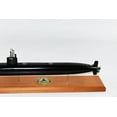 thumbnail image 4 of USS Louisville SSN-724 FLT II Submarine Model, Navy, Mahogany, 20 inch, LA Class, 4 of 5