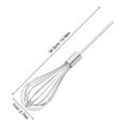 thumbnail image 3 of Batidora de mano de acero inoxidable duradera para una varita de batir de taladro de uso doméstico y profesional para una batidora de huevos multifuncional de cocina y una batidora de masa, 3 of 5