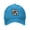 Blue, variant on Dios Es Mi Guia Adult Adjustable Classic Washed Casquette Cap Hat Baseball Cap For Man For Woman