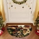 thumbnail image 5 of Christmas Holiday Kitchen Runner Mat, Non-Slip Absorbent Floor Carpet, Waterproof Dirt Proof Entrance Door Mat for Home Decor, Bathroom Laundry Room Indoor Outdoor Use, Washable Anti-Fatigue Rug, 5 of 6