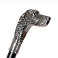 thumbnail image 5 of Bronze Dog Head Luxury Decorative Walking Stick Canes For Men Fashion Elegant Walking Cane Man Vintage Hand Walking Stick, 5 of 5