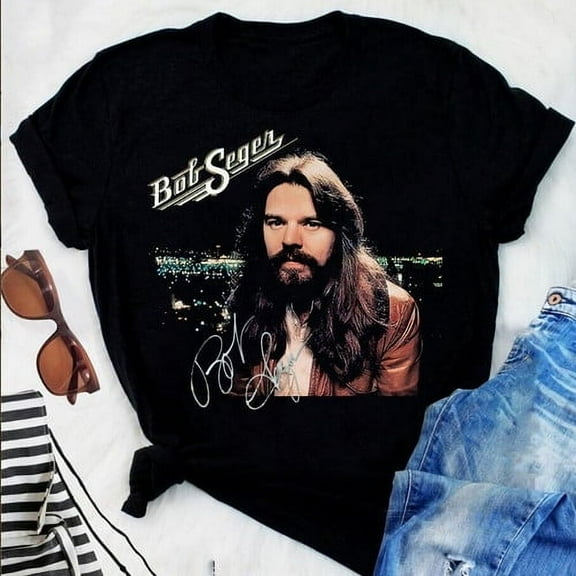 Bob Seger T-Shirt Unisex Short Sleeve Shirt All Size S-5XL
