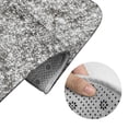 thumbnail image 5 of Xecao Silver Glitter 2-Piece Vintage Seamless Anti-Skid Mat Set, featuring a stylish pattern for a safe and elegant toilet rug experience, 5 of 6