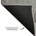 thumbnail image 5 of Addison Rugs Mayfield Premium Machine Washable Transitional Blocks Linen Runner Rug, 2'3" X 7'6" Machine Washable Transitional Blocks Linen Oversized Sherpa Throw Blanket, 5 of 6