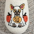 thumbnail image 2 of Slippers for Women Fuzzy Dog Pattern Fluffy Winter House Shoes On Indoor Warm Slippers Plush Slippers Home Footwear Bedroom Slippers Ladies Slippers White 39, 2 of 9