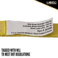 thumbnail image 6 of 1" x 20' Ratchet Strap w/ S-Hooks (Yellow) - 4 Pack, 6 of 7