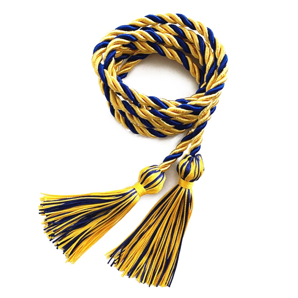 Graduation Honor Cords Gold Honor Cord Long Tassel for Graduation Photos  Parties Activities Honors Graduation Decoration Braided Cords with Tassels  for Graduation Students 