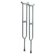 Lumex Imperial Steel Crutches Tall 5 Feet 10 Inches Inches To 6 Feet 6 Inches, Aluminum