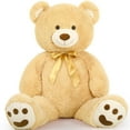 thumbnail image 4 of MorisMos 4ft Giant Brown Teddy Bear Stuffed Animal, Big Teddy Bear Plush, 4 of 8