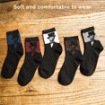 thumbnail image 4 of Chaussettes pour Hommes Motif Style Gentleman Automne Hiver Chaussettes Style Gentleman Coton Chaussettes 70 % Coton Chaussettes pour Garçons Chaussettes Tube, 4 of 9
