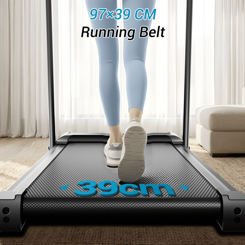 LEZEE 4 in-1 Treadmill for home, Foldable with 10% Incline, 12 km/h Running Speed, with 3.0HP Motor , Capacity 300lbs