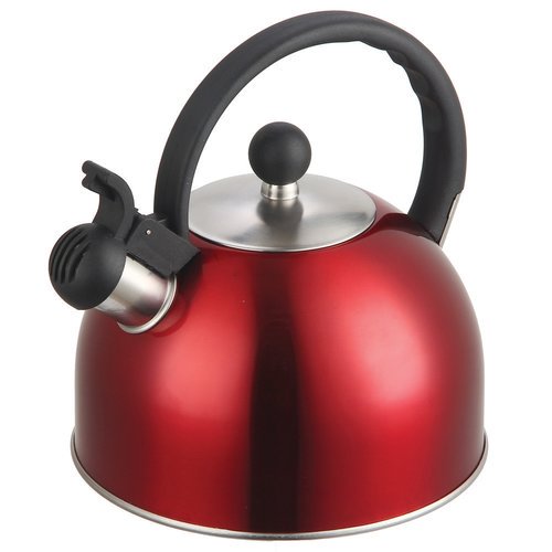 Diamond Home 2.5 Quart Stainless Steel 18/8 Large Tea Whistling Kettle