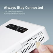 GL.iNet X3000 5G NR AX3000 Wi-Fi 6 Router with Detachable Antennas