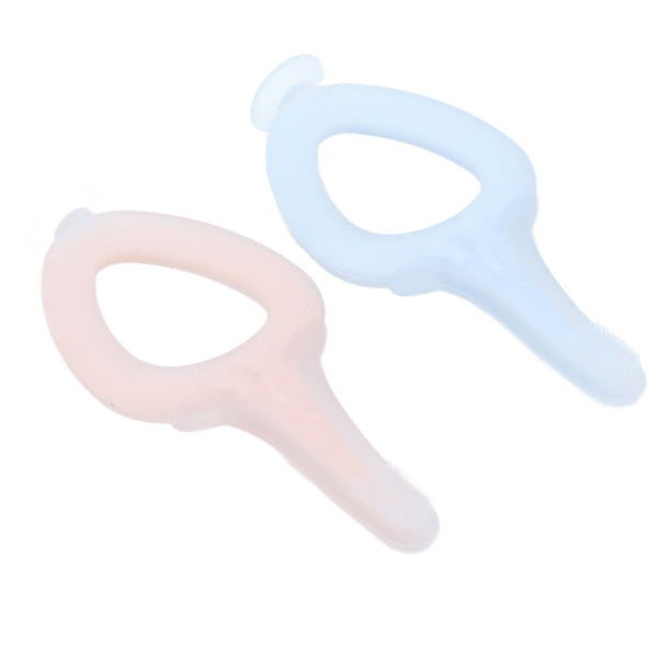 Cepillo De Dientes De Entrenamiento Infantil, Cerdas De Silicona, Cepillo De Dientes Infantil, Cómodo Para Bebé, Niño, Baño
