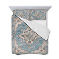 thumbnail image 7 of Blue Boho Full Size Down Alternative Comforter, Lightweight Comforter Quilt Bedding Set with Pillow Shams Middle Century Abstract Art Western Geometric All Seasons Bed Comforter Duvet Insert 78"x90", 7 of 7
