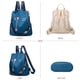 thumbnail image 4 of Rawiri Mochila para Mujer Monederos Mochila de Tela Oxford Mochila Impermeable Bolso de Hombro Informal, 32 * 29 * 11 cm, 4 of 7