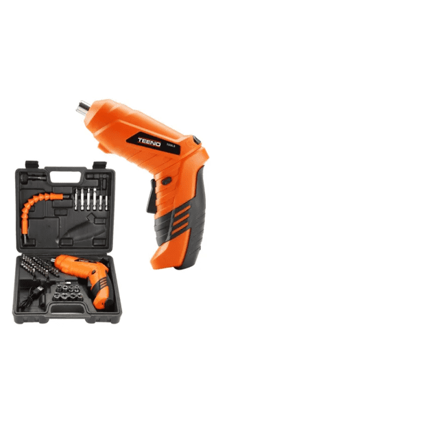 Atornillador Inalambrico Teeno De 3.6v, Kit De 46 Piezas