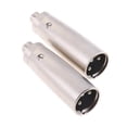 thumbnail image 4 of Cable de sonido CUTICAT 2x XLR a Conector RCA Micrófono Adaptadores, 4 of 7