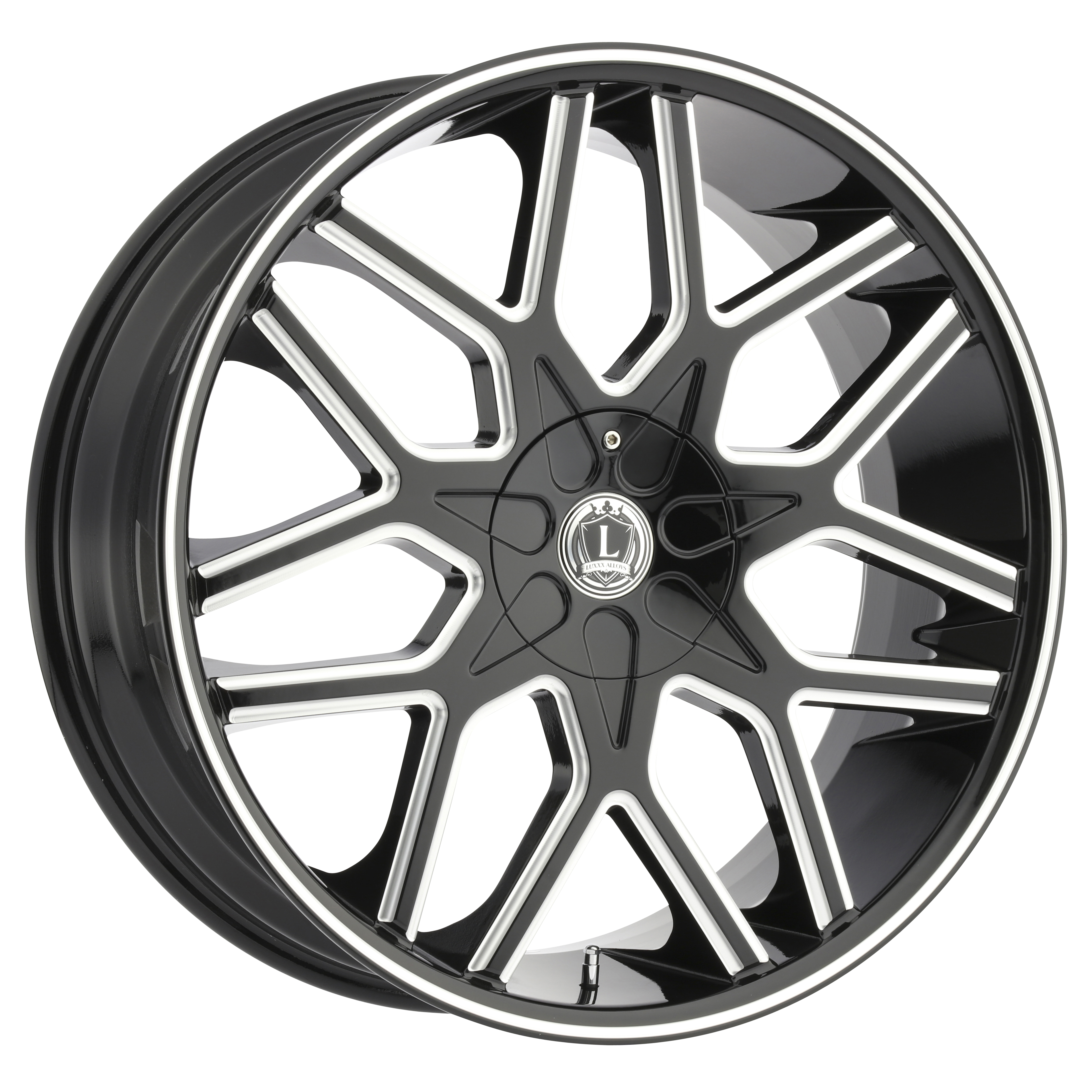 LUXXX Alloys Alloy Rims LUX13V 22X9 5115/120 +13 73.1 Chrome