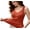 Red, variant on CBASIHI Womens Thermal Underwear Tank Tops- Fall Winter Stretchy Slim Fit V Neck Sleeveless Undershirt with Built in Bra Khaki Size M-3XL