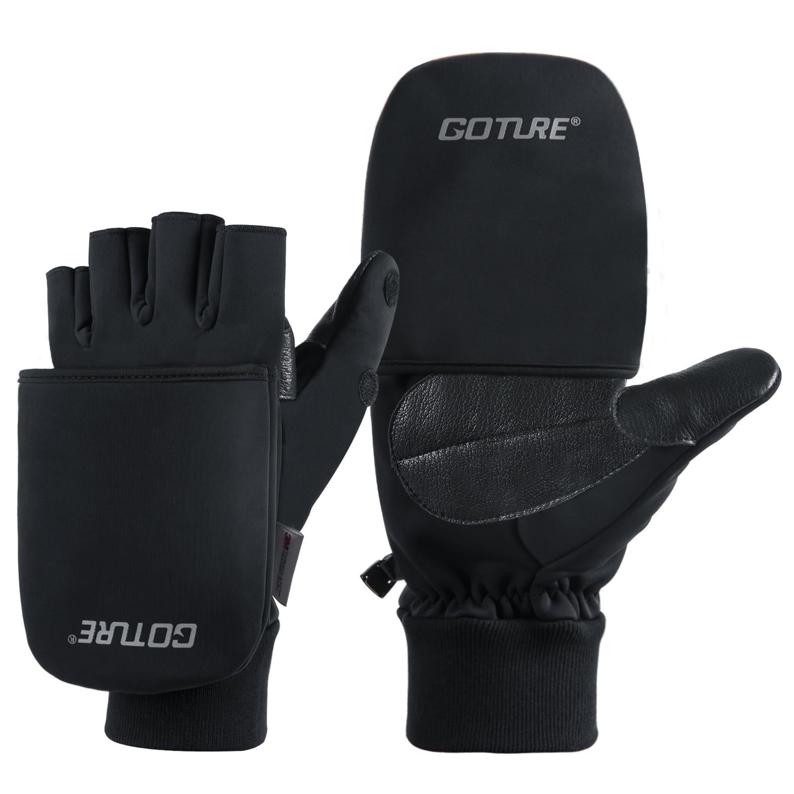 Goture Fishing Gloves Convertible Mittens, Insulated India